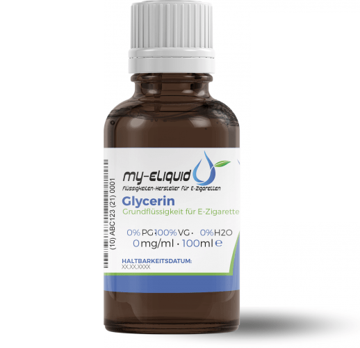 Glycerin 99,5% (VG) - vegetable glycerine Liquid Base ohne Nikotin 0mg